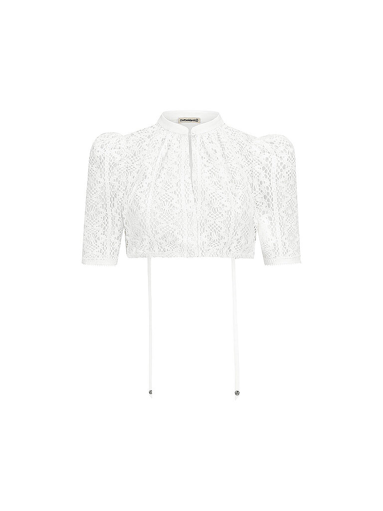 GOTTSEIDANK Dirndlbluse MAVA weiss | 34