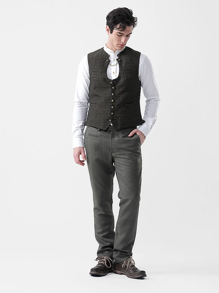 Gottseidank Ignaz Traditional Vest Dark Green 48 2