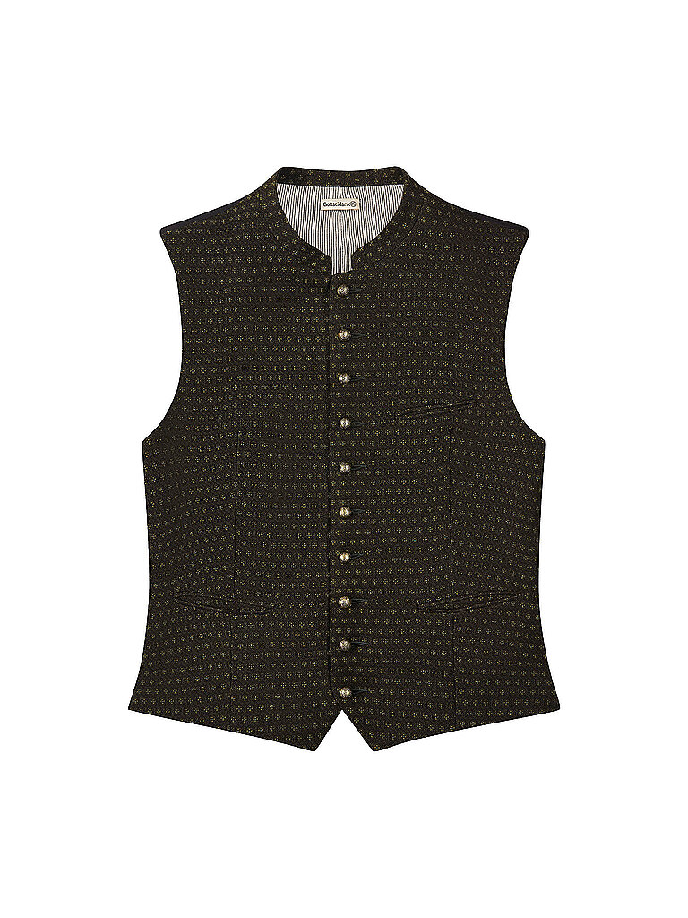 Gottseidank Konstantin Traditional Vest Dark Green 48 3