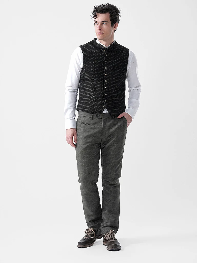 Gottseidank Konstantin Traditional Vest Dark Green 48 4