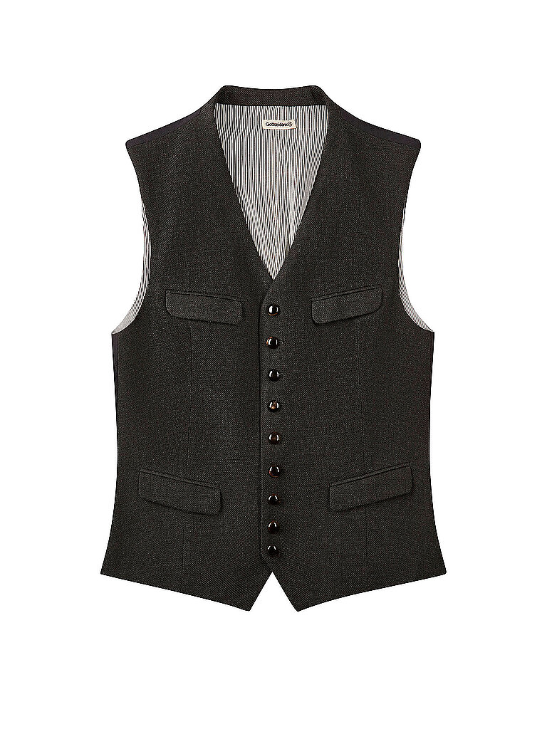 GOTTSEIDANK Trachtengilet PIUS grau | 52