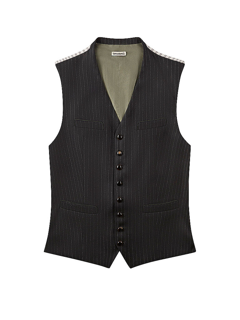 GOTTSEIDANK Trachtengilet ELIAS schwarz | 48