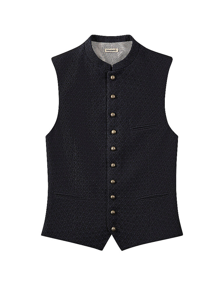 GOTTSEIDANK Trachtengilet KONSTANTIN dunkelblau | 48