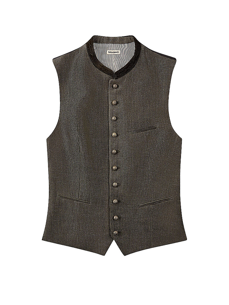 GOTTSEIDANK Trachtengilet  KONSTANTIN dunkelrot | 44