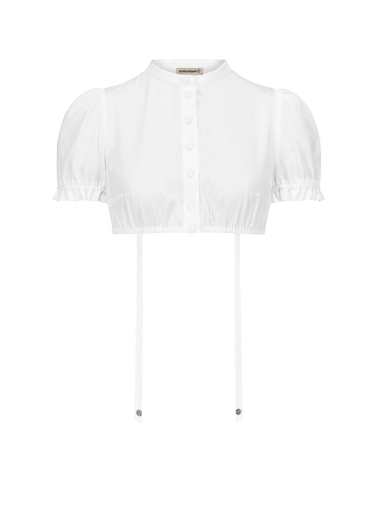 GOTTSEIDANK Dirndlbluse FRANKA weiss | 32