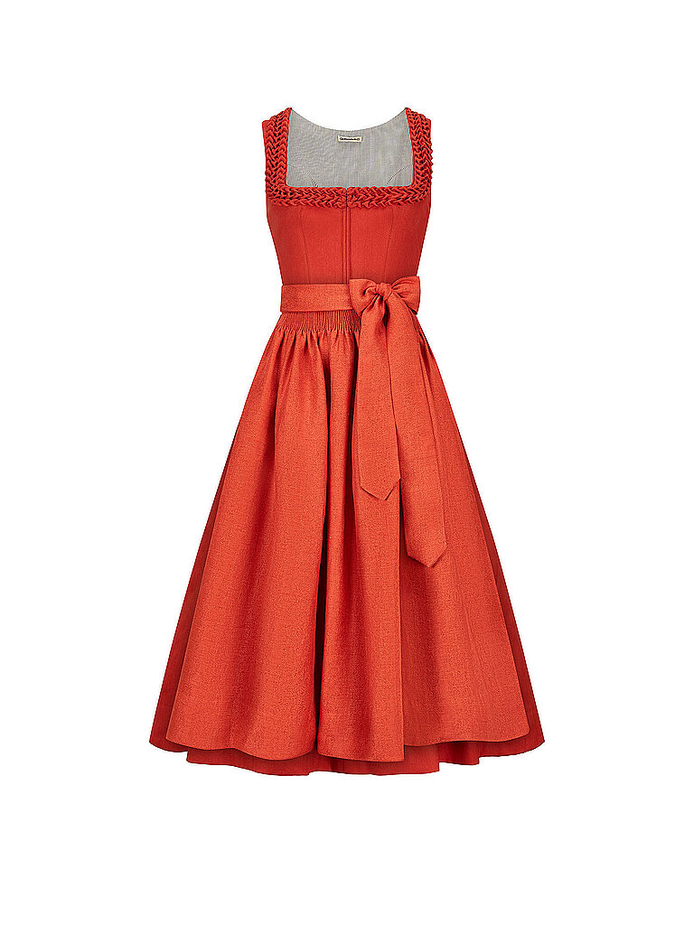 GOTTSEIDANK Dirndl VRENI 80cm rot | 32