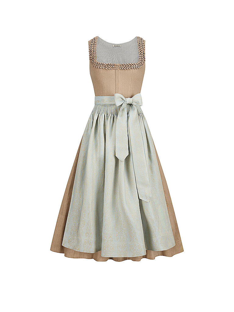 GOTTSEIDANK Dirndl VRENI 80cm gelb | 36