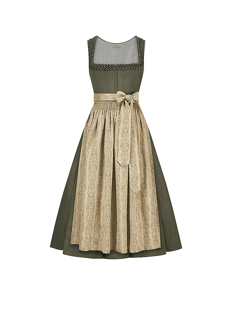 GOTTSEIDANK Dirndl VRENI 80cm olive | 40