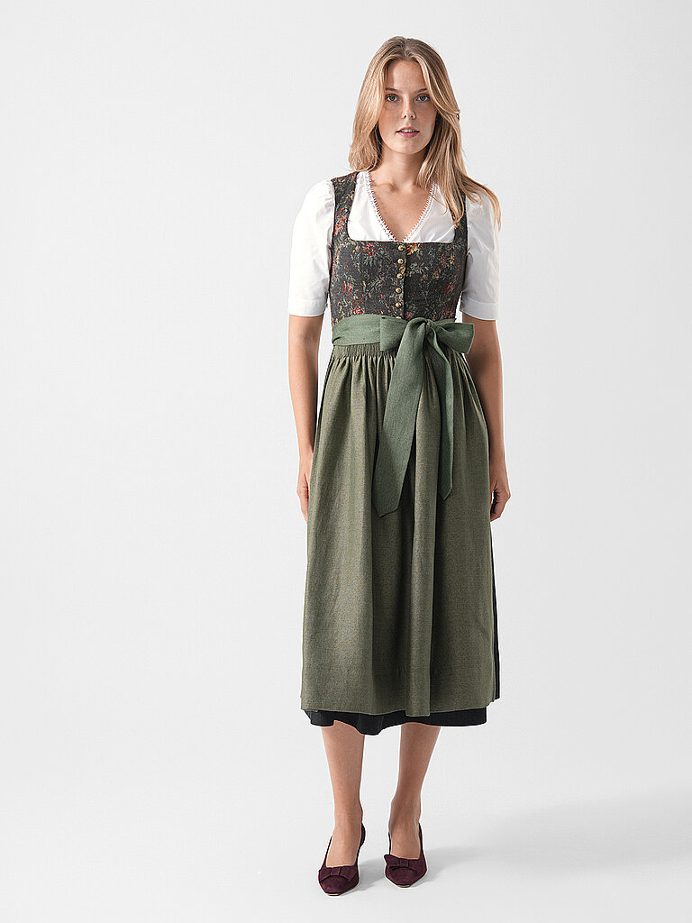 GOTTSEIDANK Dirndl MONIKA olive | 42