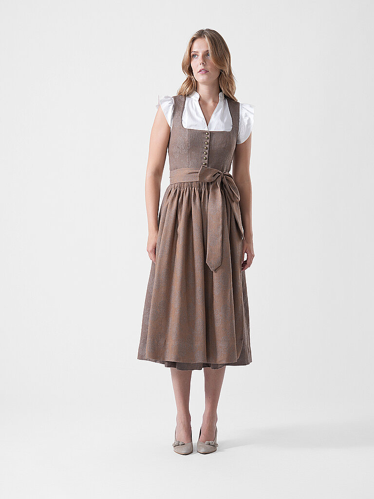 GOTTSEIDANK Dirndl MONIKA camel | 40
