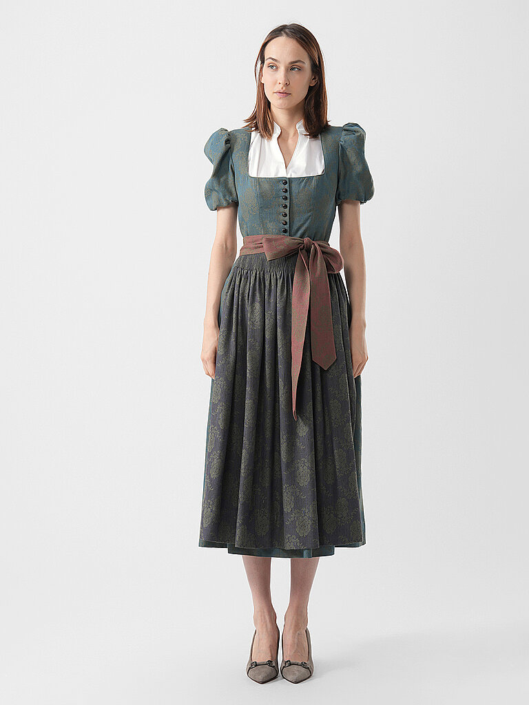 GOTTSEIDANK Dirndl LAURA  hellgrün | 34
