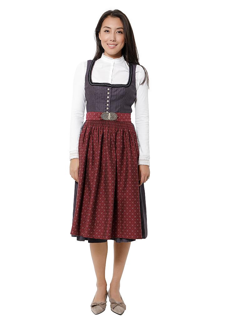 GOTTSEIDANK | Dirndl "Monika" 70cm | blau