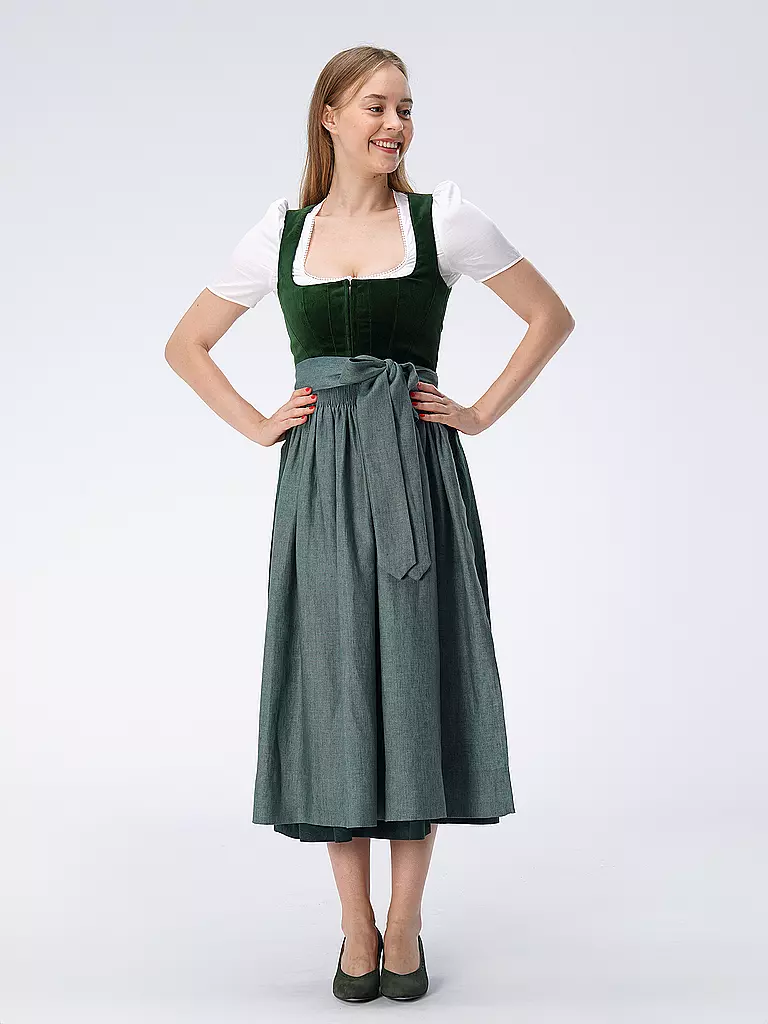 GOTTSEIDANK | Dirndl ANTONIA | grün