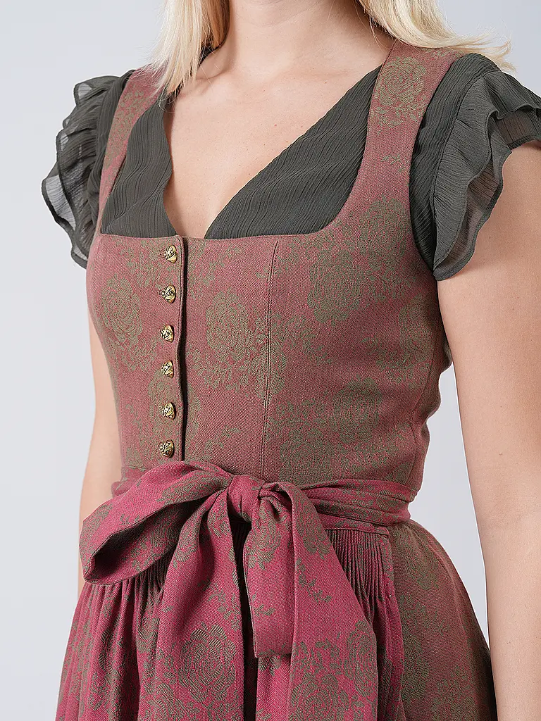 GOTTSEIDANK | Dirndl BABETTE | Rot
