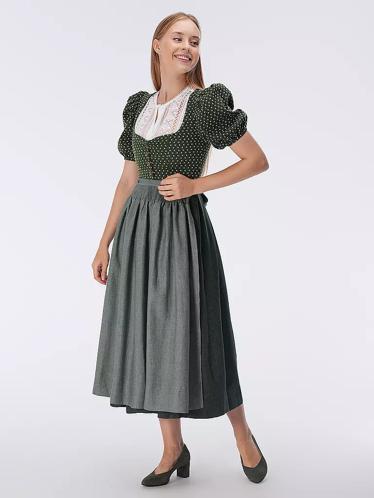 GOTTSEIDANK | Dirndl CAROLINA | grün