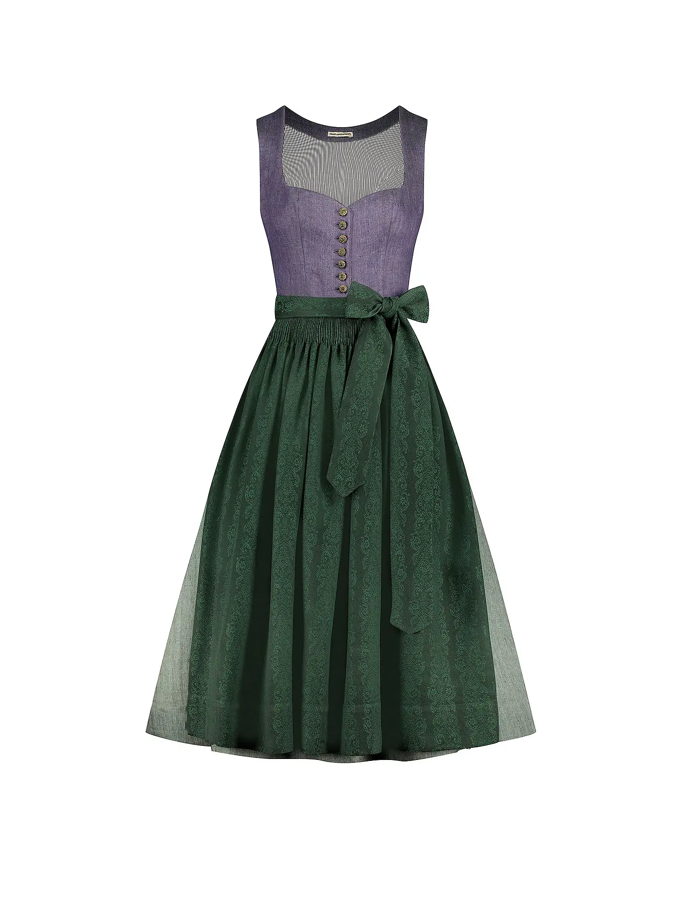 GOTTSEIDANK | Dirndl HEDI 80cm | dunkelgrün