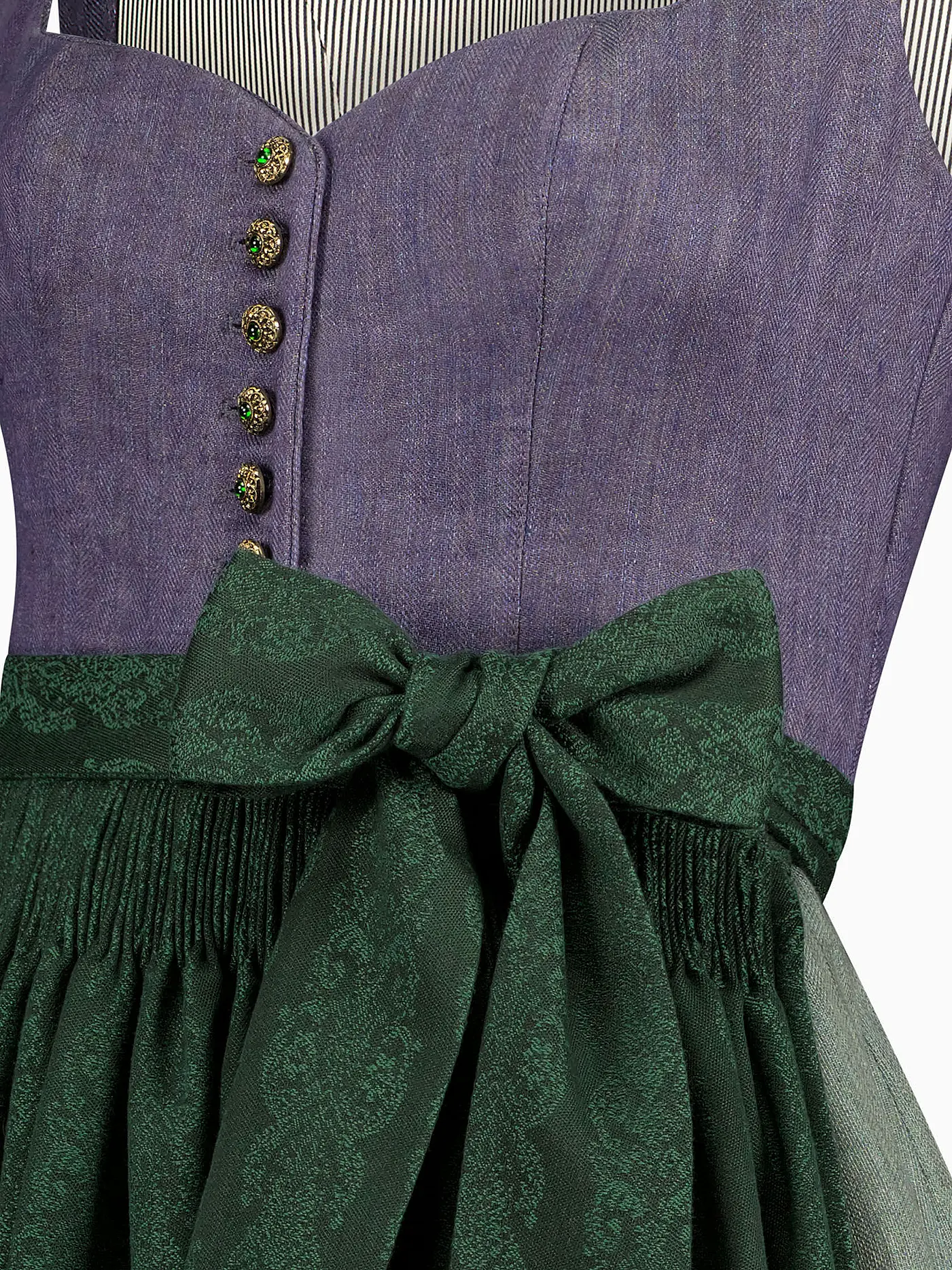 GOTTSEIDANK | Dirndl HEDI 80cm | dunkelgrün
