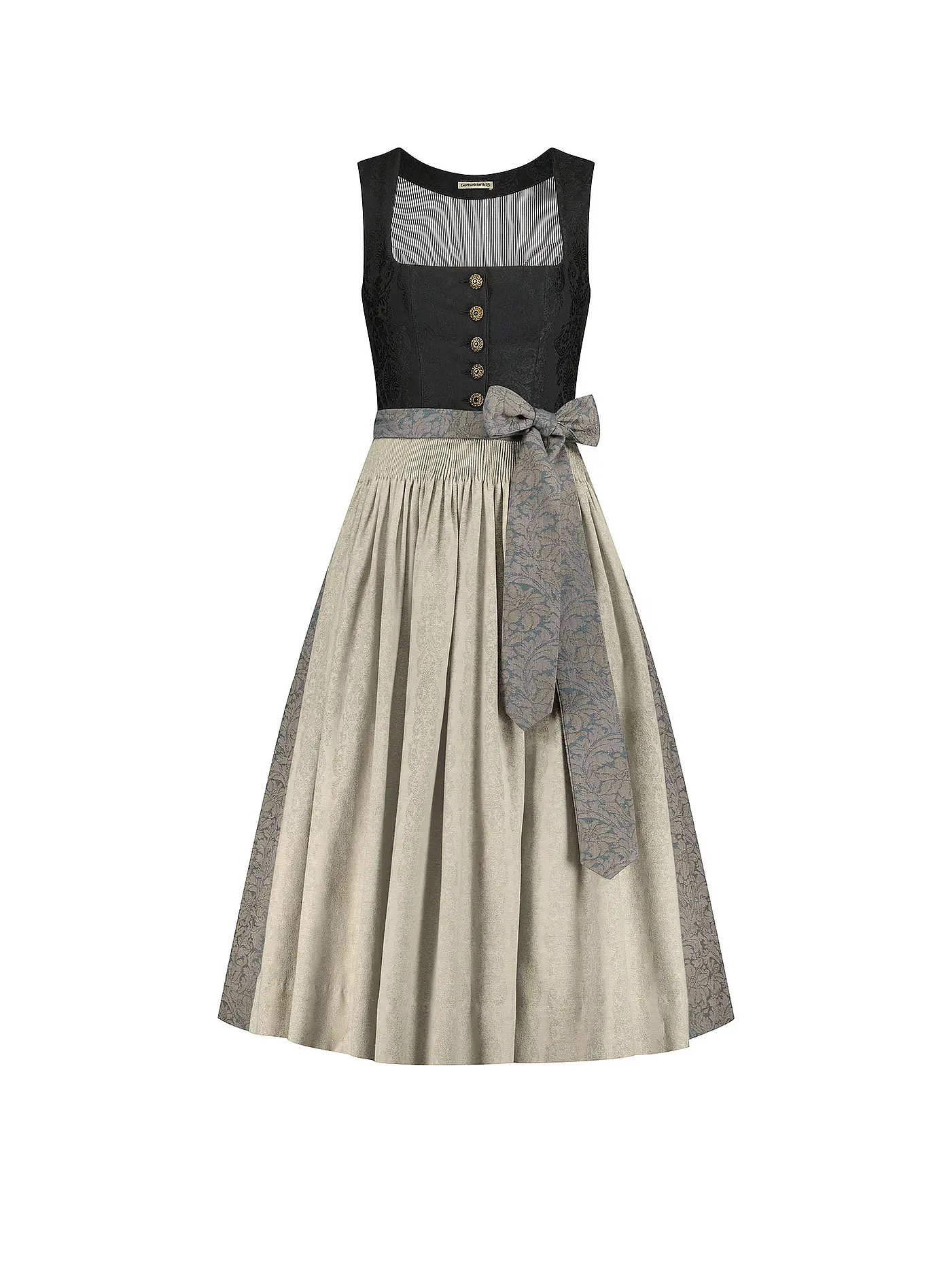 GOTTSEIDANK | Dirndl HELENE 80cm | creme