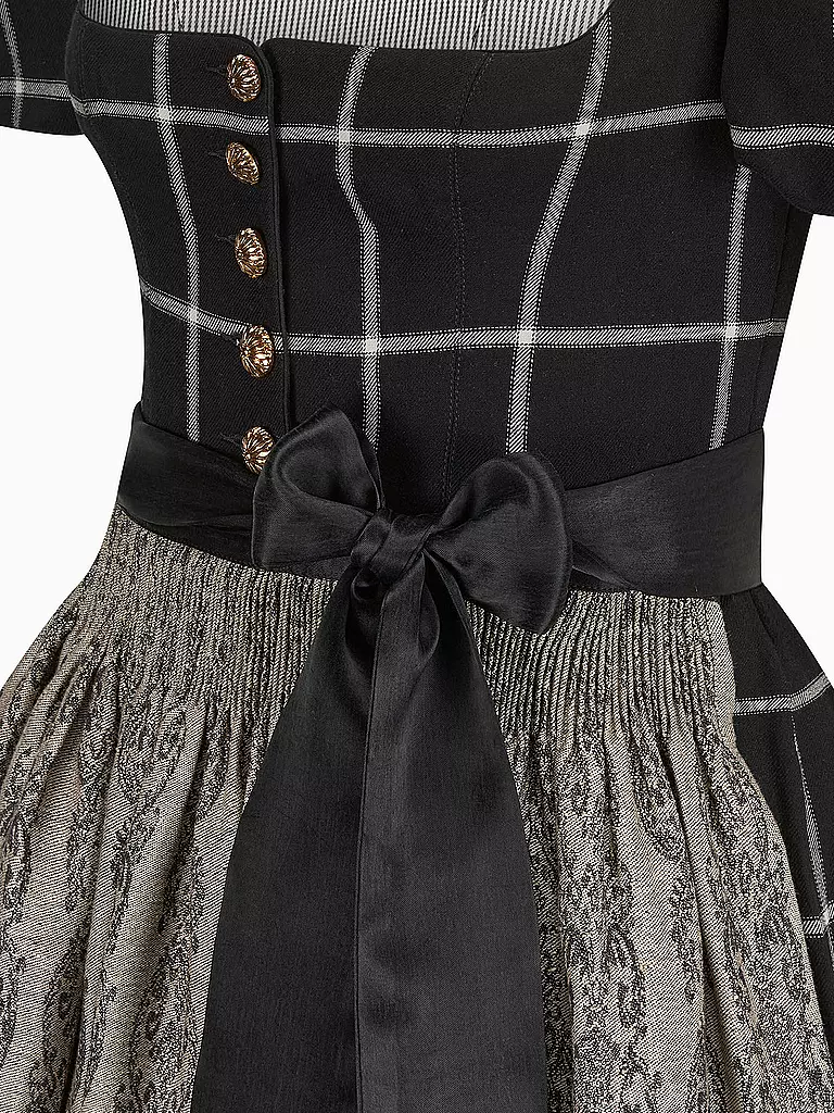 GOTTSEIDANK | Dirndl LORLE  | Schwarz