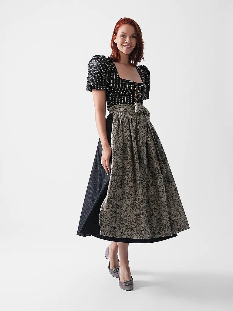 GOTTSEIDANK | Dirndl LORLE | schwarz