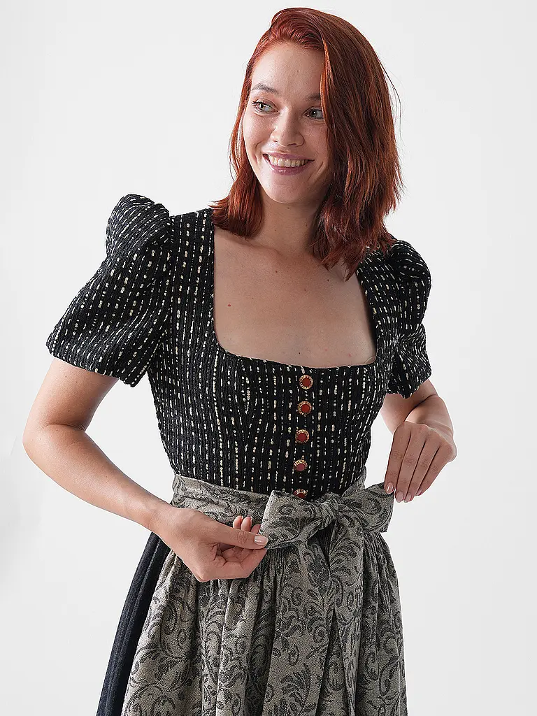 GOTTSEIDANK | Dirndl LORLE | schwarz