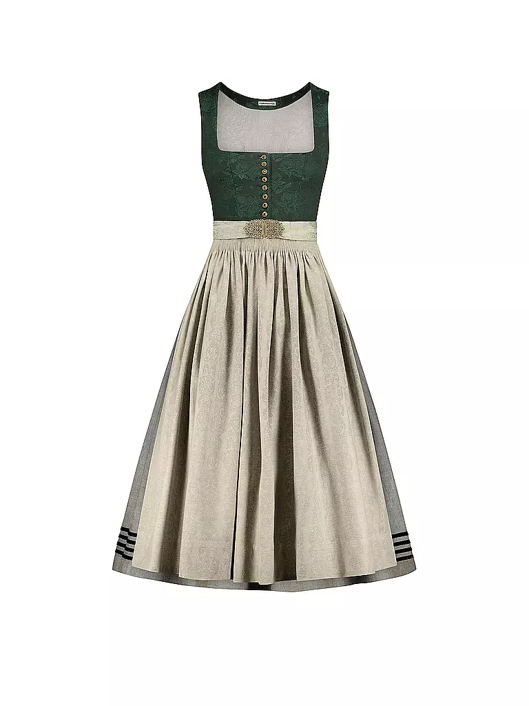 GOTTSEIDANK | Dirndl MONIKA  | dunkelgrün