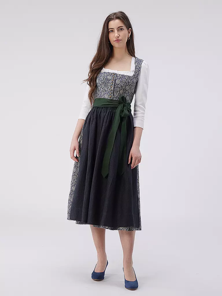 GOTTSEIDANK | Dirndl MONIKA  | blau