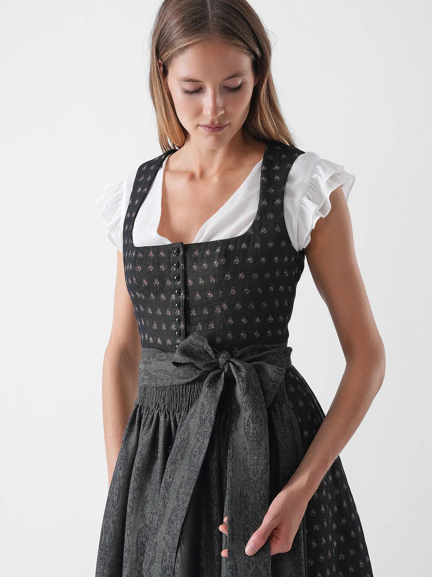 GOTTSEIDANK | Dirndl MONIKA  | schwarz
