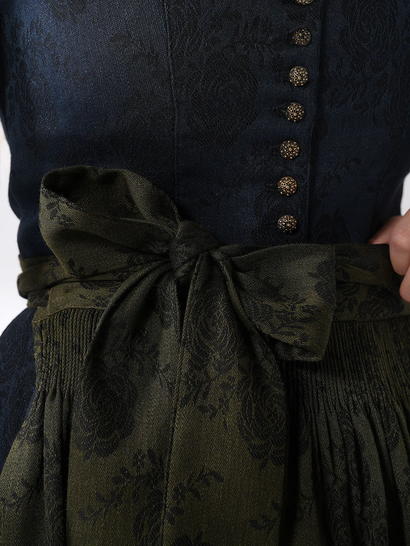 GOTTSEIDANK | Dirndl MONIKA 80cm | dunkelblau