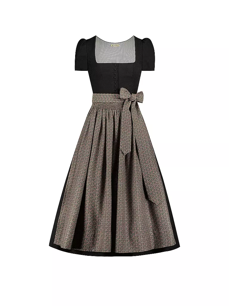 GOTTSEIDANK | Dirndl TESSA 80cm | schwarz