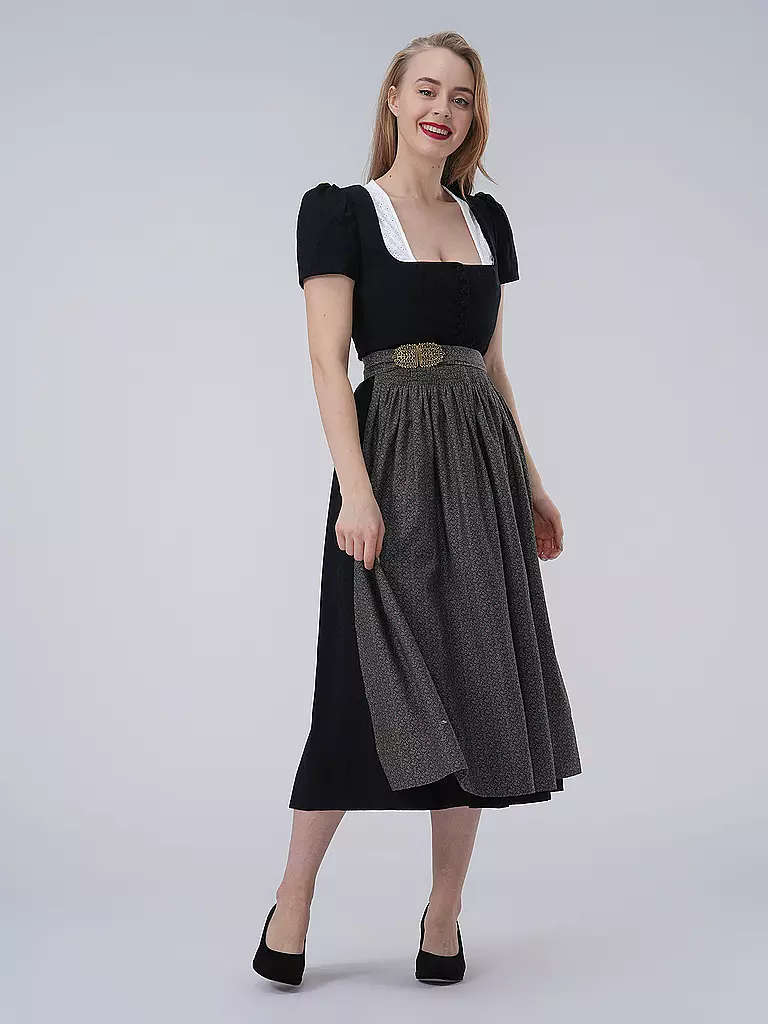 GOTTSEIDANK | Dirndl TESSA 80cm | schwarz