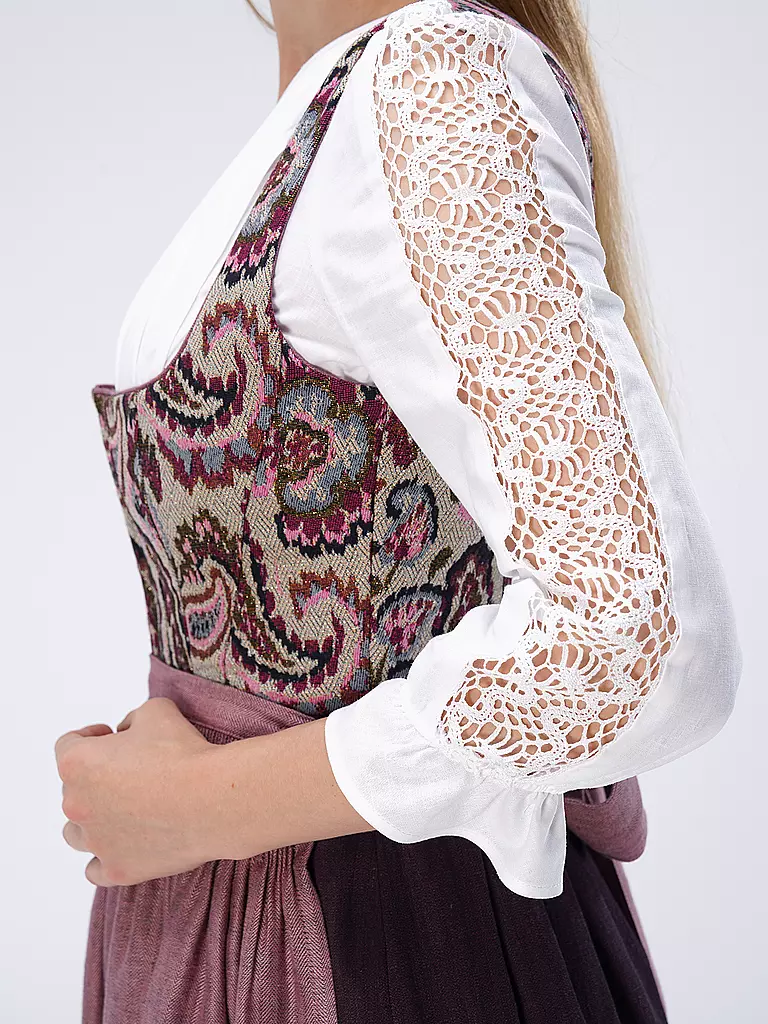 GOTTSEIDANK | Dirndlbluse SIMONE | weiss