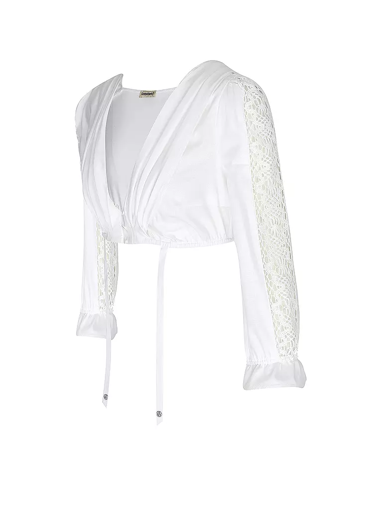 GOTTSEIDANK | Dirndlbluse SIMONE | weiss