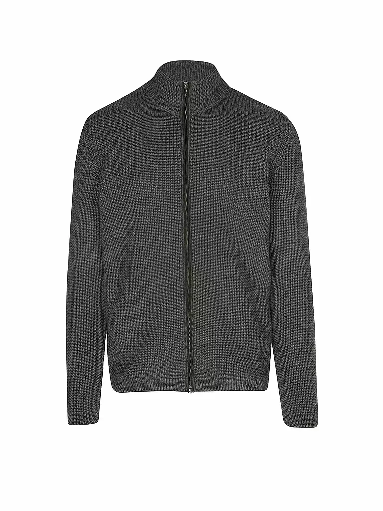 GOTTSEIDANK | Trachten Strickjacke LEVIN | grau