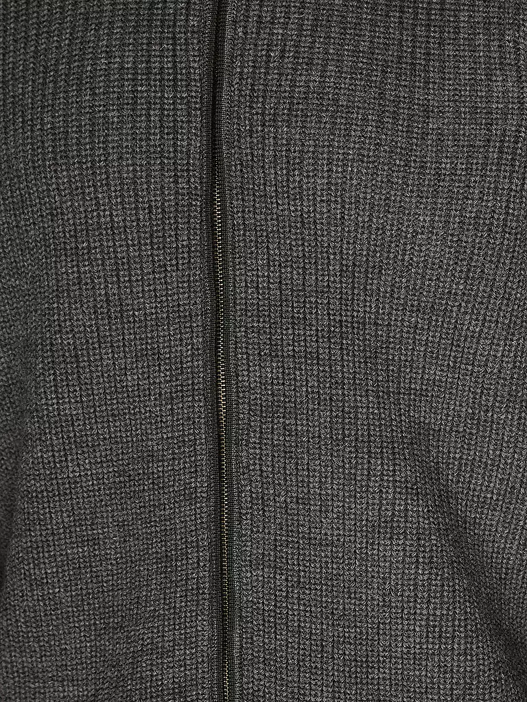 GOTTSEIDANK | Trachten Strickjacke LEVIN | grau