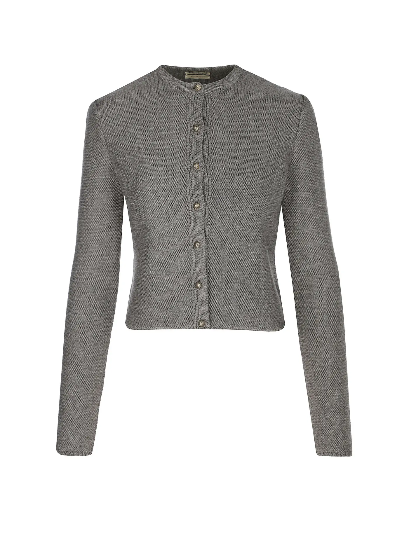 GOTTSEIDANK | Trachten Strickjacke MIRL | grau