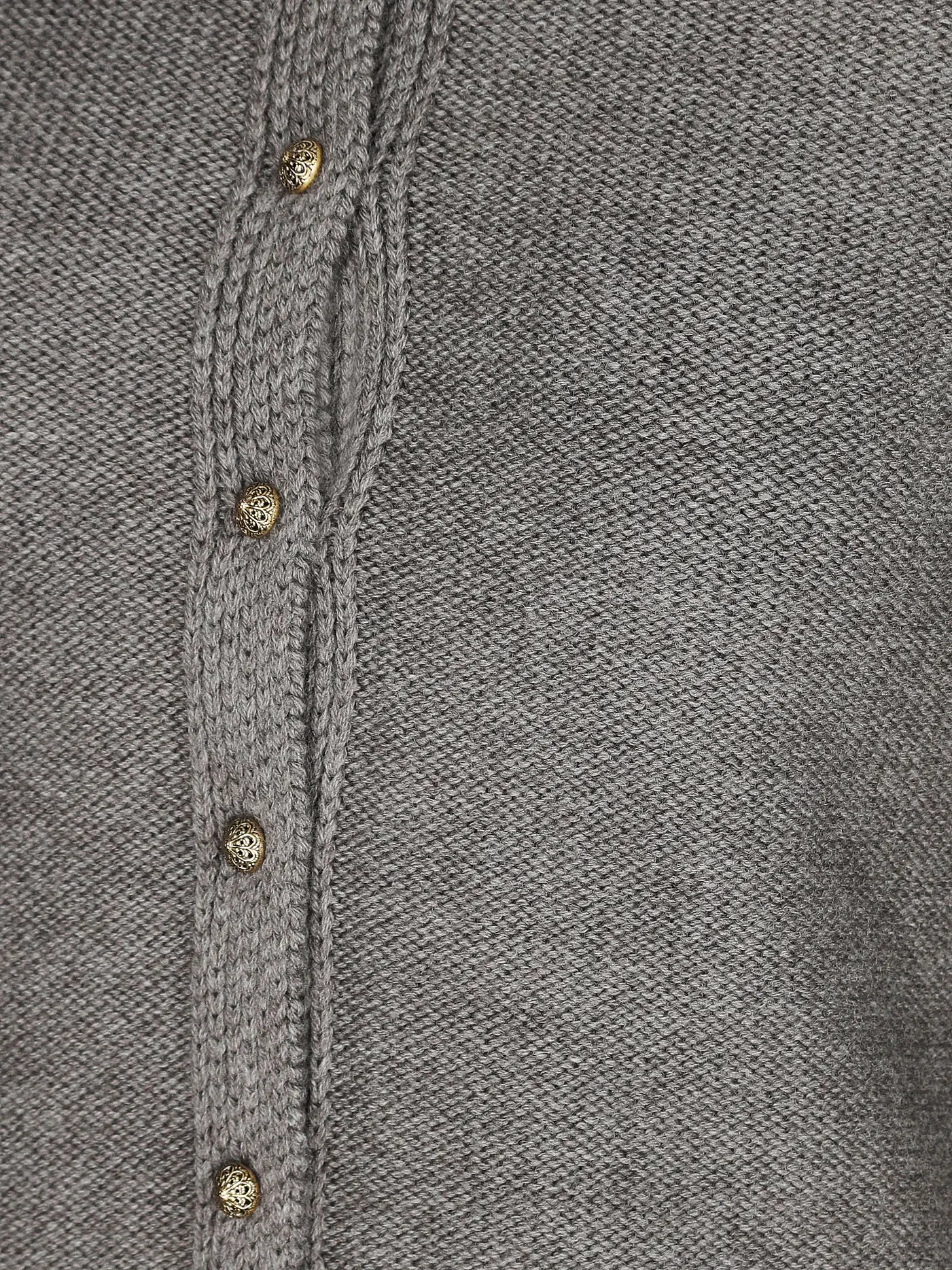 GOTTSEIDANK | Trachten Strickjacke MIRL | grau