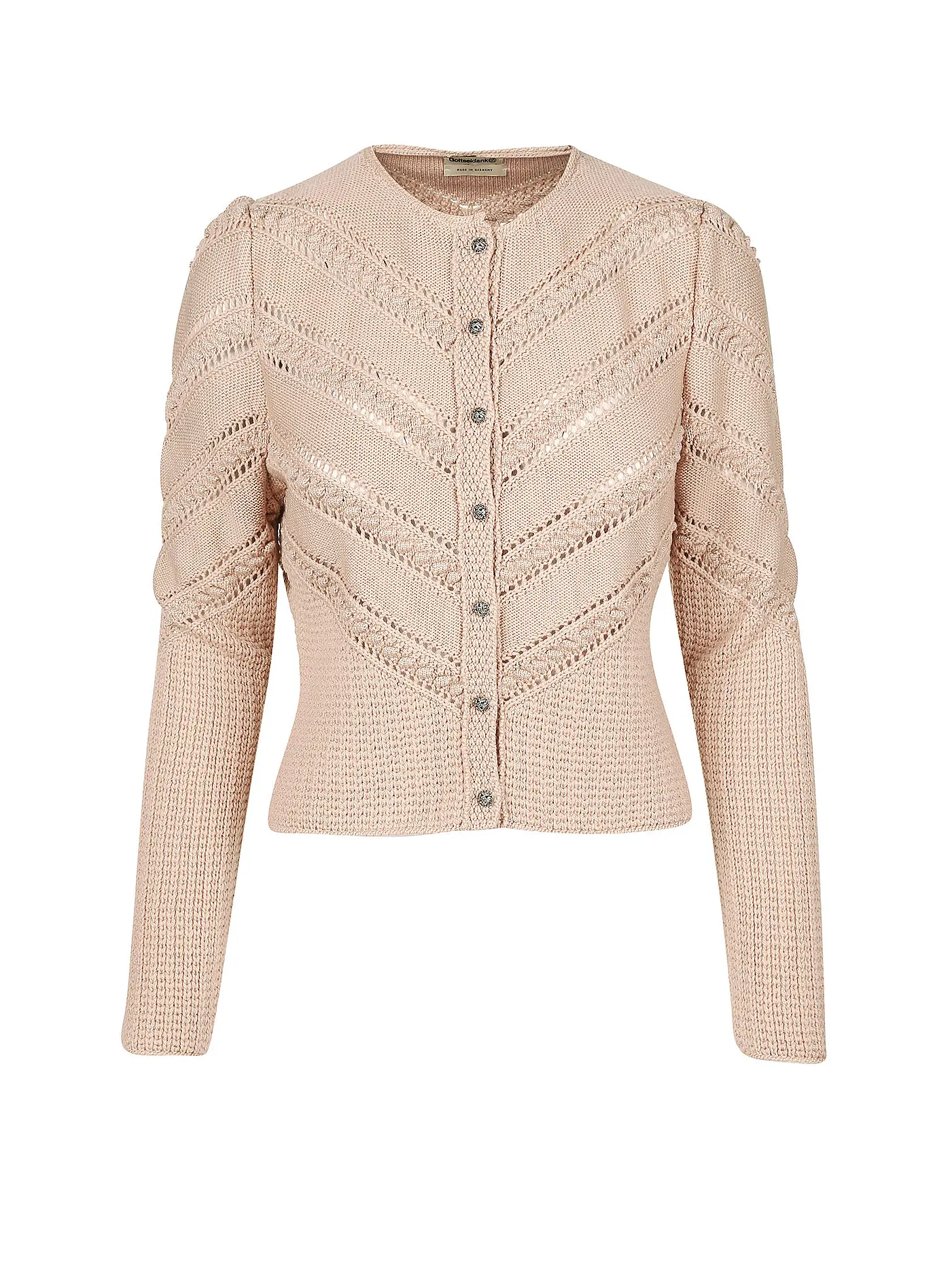 GOTTSEIDANK | Trachten Strickjacke OPHELIA | rosa