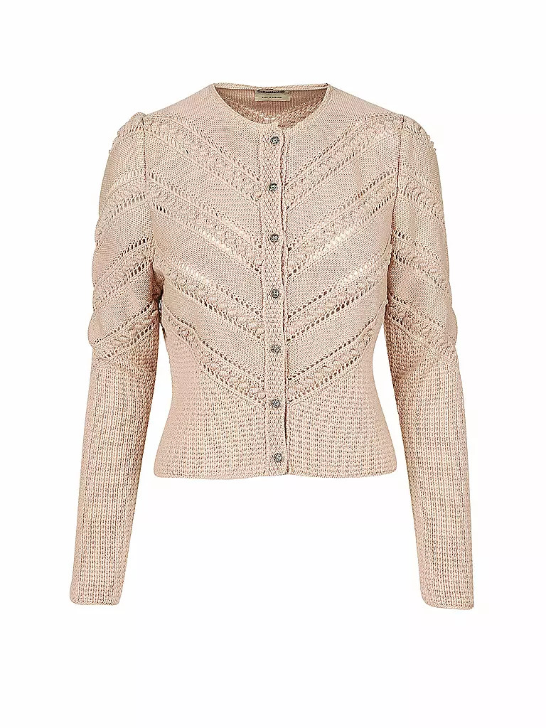 GOTTSEIDANK | Trachten Strickjacke OPHELIA | rosa