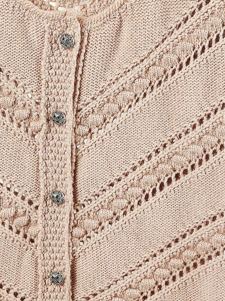 GOTTSEIDANK | Trachten Strickjacke OPHELIA | rosa