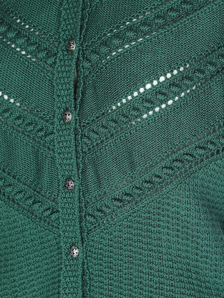 GOTTSEIDANK | Trachten Strickjacke OPHELIA | grün