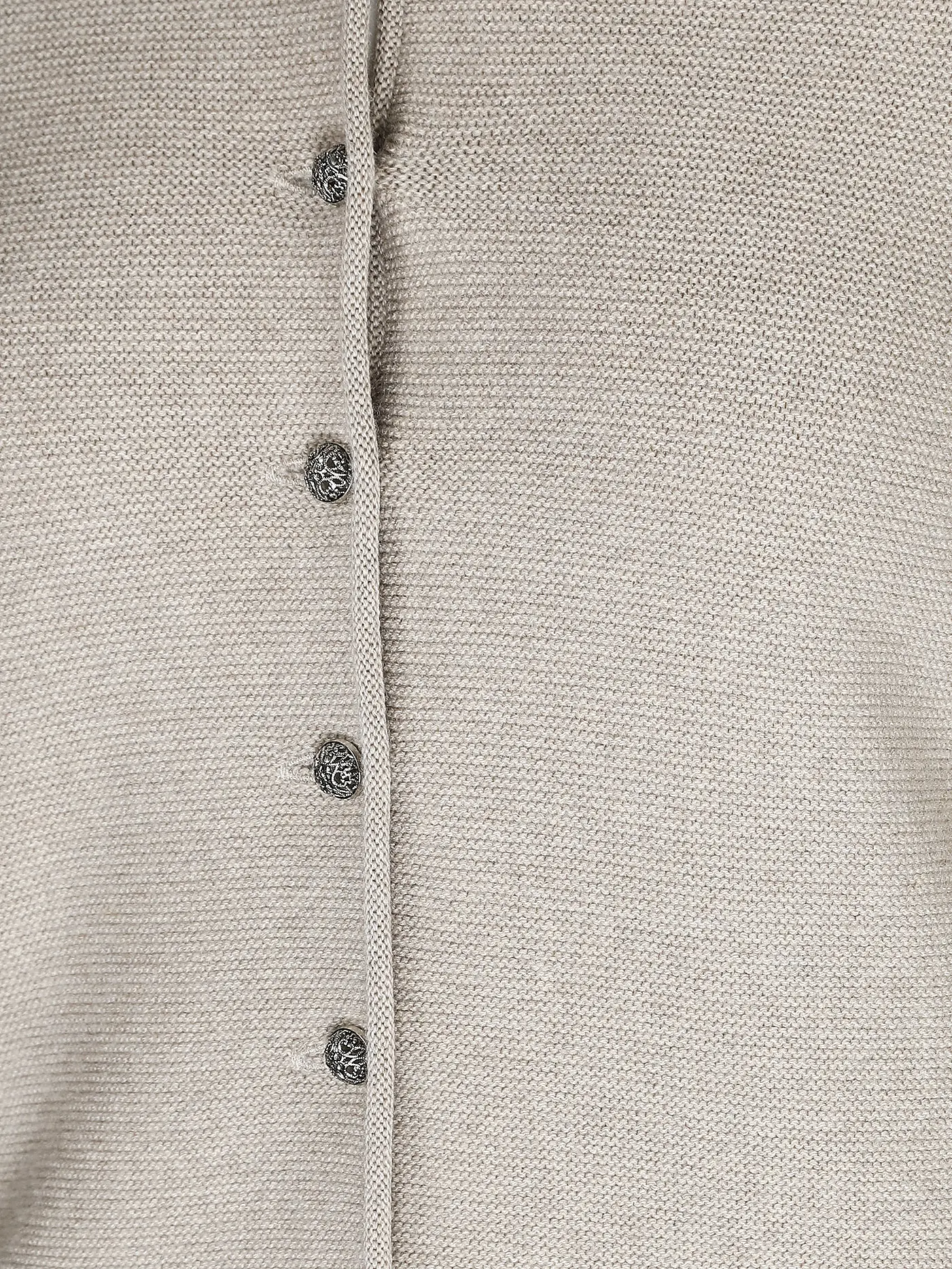GOTTSEIDANK | Trachten Strickjacke Slim Fit ANNA | creme
