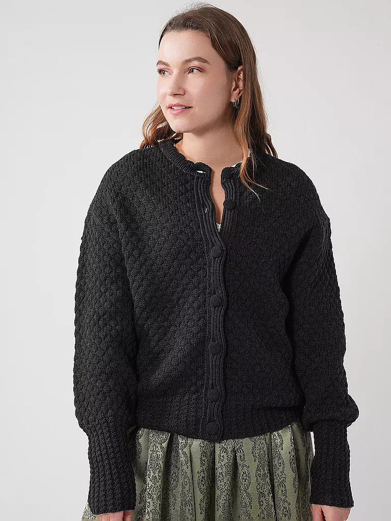 GOTTSEIDANK | Trachtencardigan PAULA | grau
