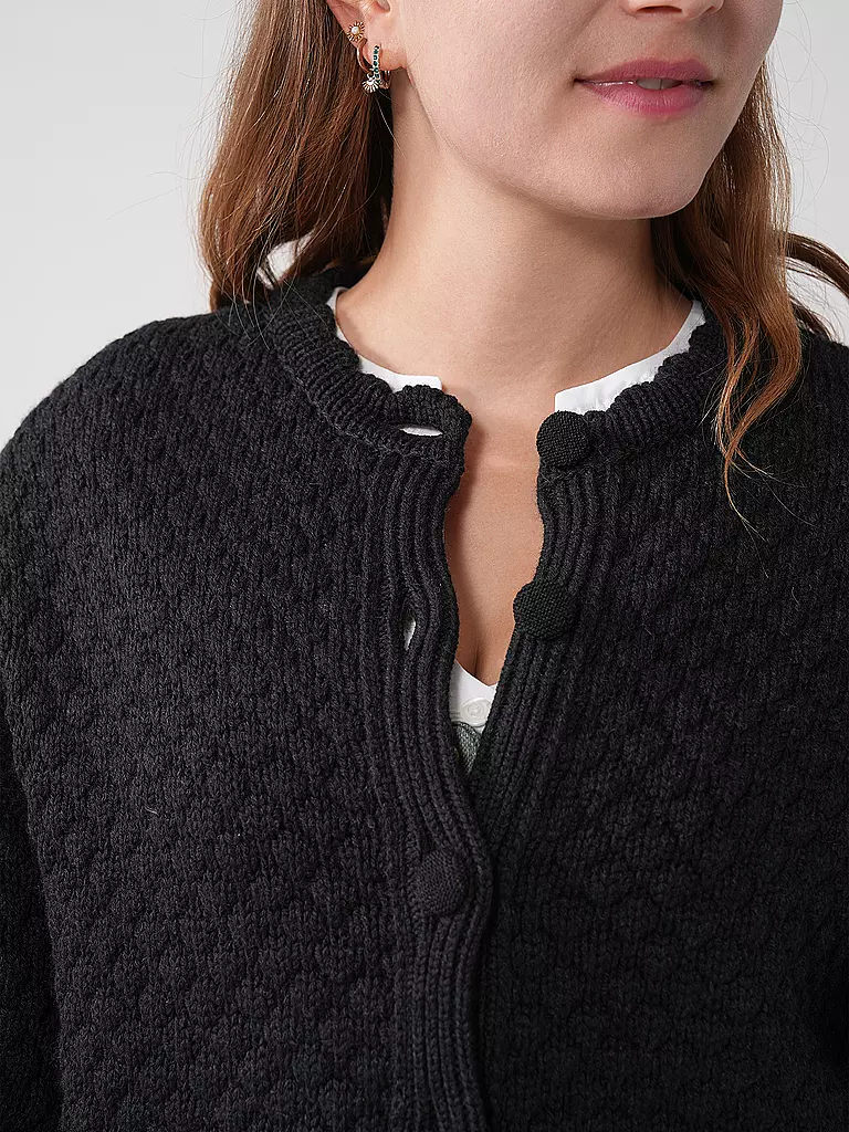 GOTTSEIDANK | Trachtencardigan PAULA | grau