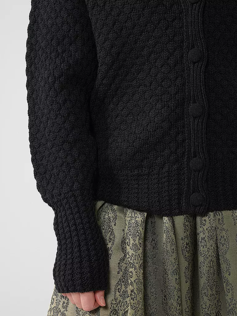 GOTTSEIDANK | Trachtencardigan PAULA | grau