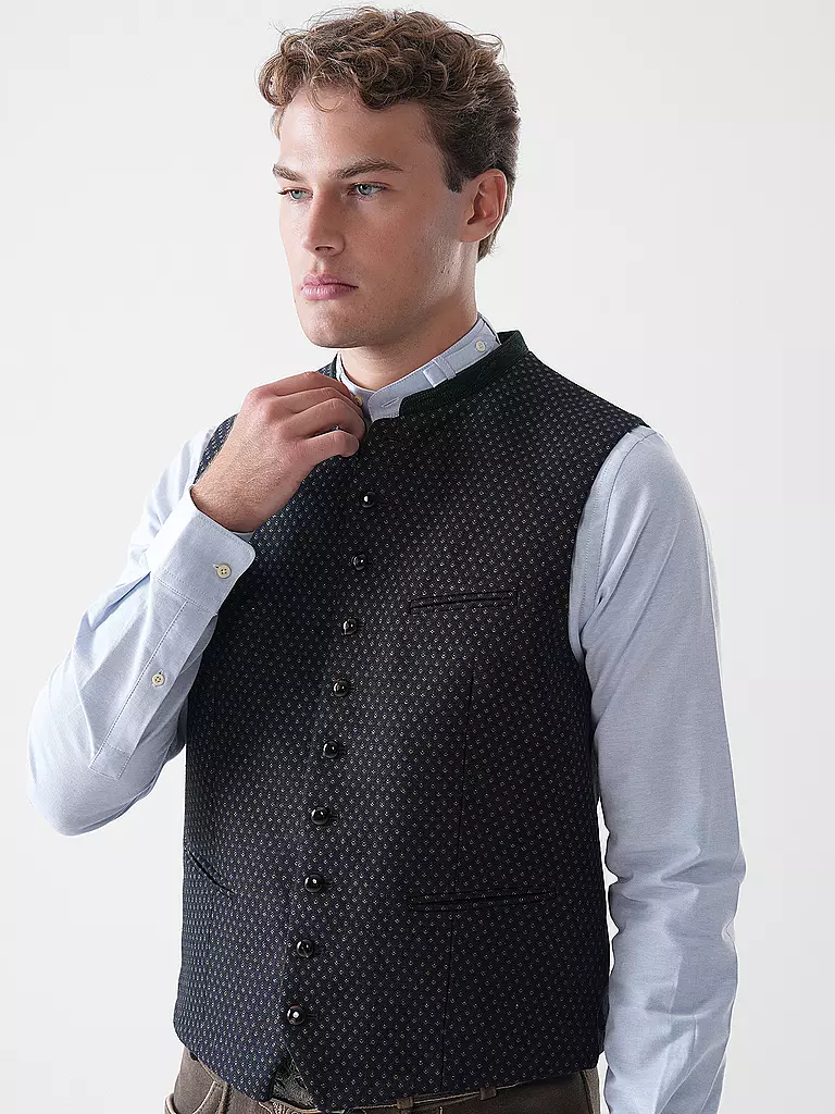 GOTTSEIDANK | Trachtengilet KONSTANTIN  | blau