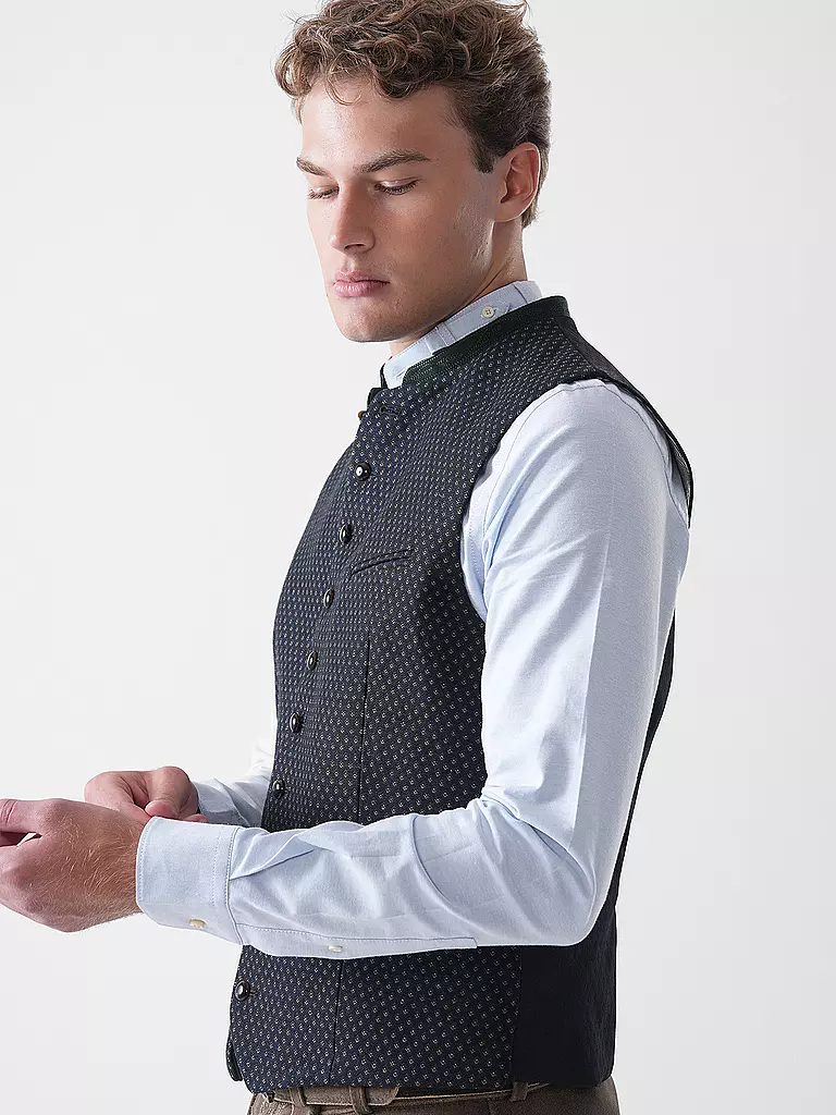 GOTTSEIDANK | Trachtengilet KONSTANTIN  | blau