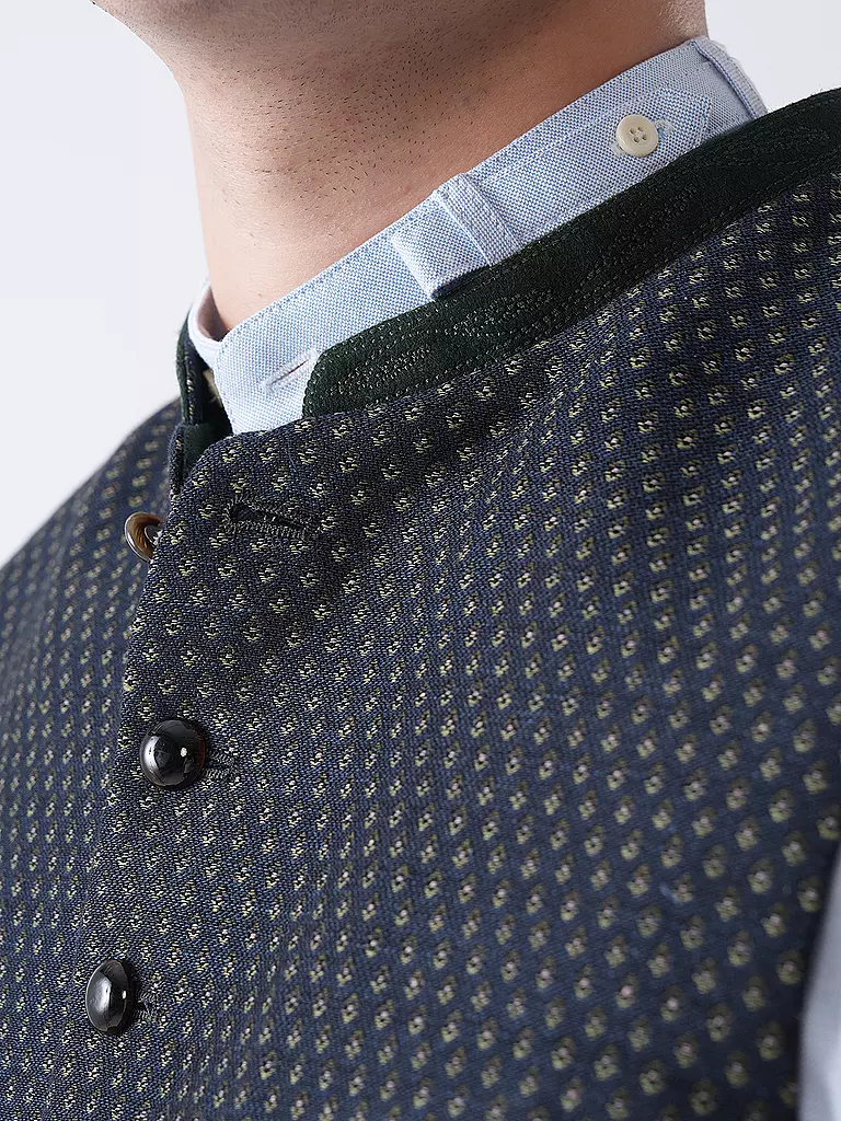GOTTSEIDANK | Trachtengilet KONSTANTIN  | blau