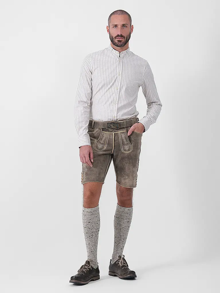 GOTTSEIDANK | Trachtenhemd LENZ | Camel