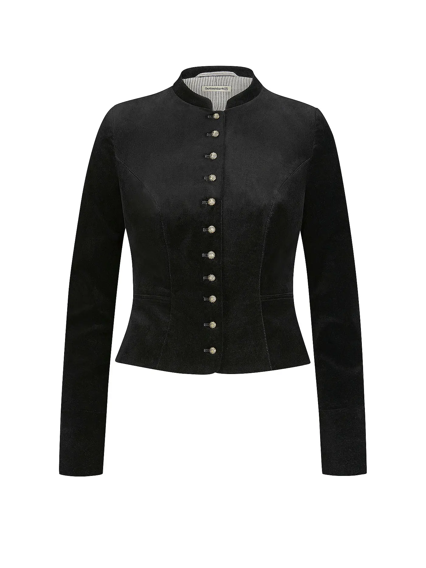 GOTTSEIDANK | Trachtenjacke BARBARA | schwarz